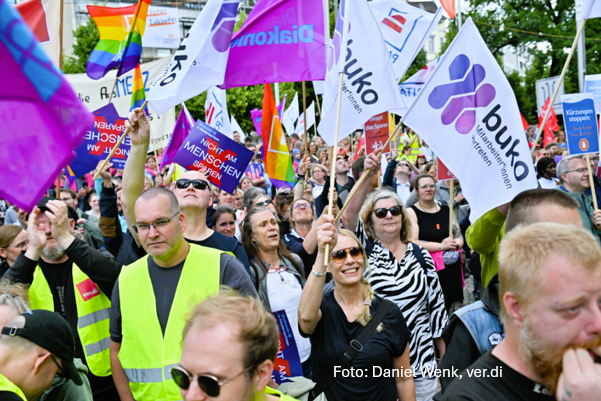 Demonstration auf der Gesundheitsministerkonferenz in Hannover